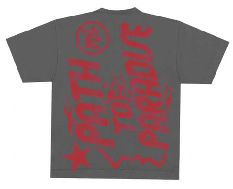 Hellstar Studios Jesus Emblem Washed Black T-Shirt