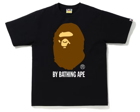 Bape By Bathing Ape Original Brown Black Tee