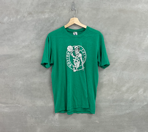 Vintage NBA Boston Celtics T-Shirt Green Small
