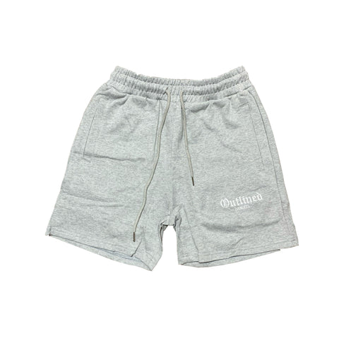 Outlined Bandit Shorts "Grey"