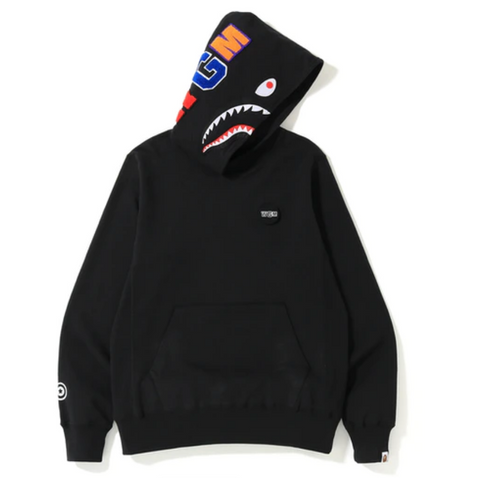 Bape Shark Emblem Pullover Black