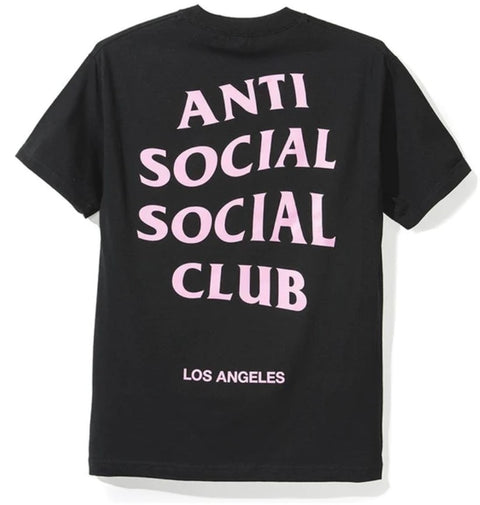 Anti Social Social Club Los Angeles Black Tee