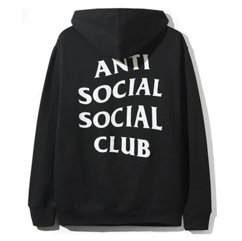 Anti Social Social Club Line Sally Duck Hoodie Black